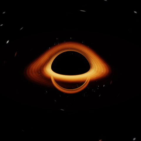 Black hole simulation preview