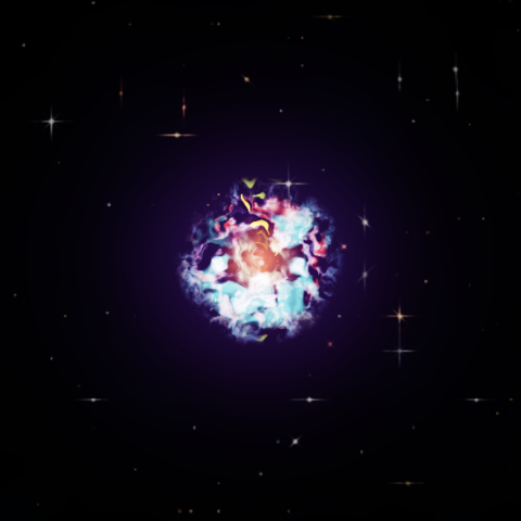 Supernova simulation preview